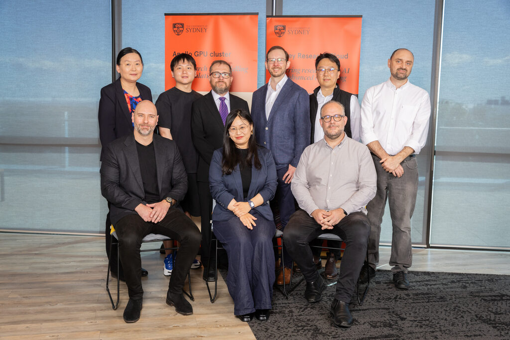A closer group of the people involved in the platform.